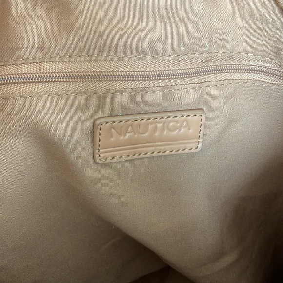 Nautica tan tote bag - Picture 9 of 11